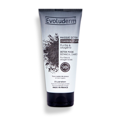 Evoluderm Hiilipuhdistava kasvonaamio 100 ml