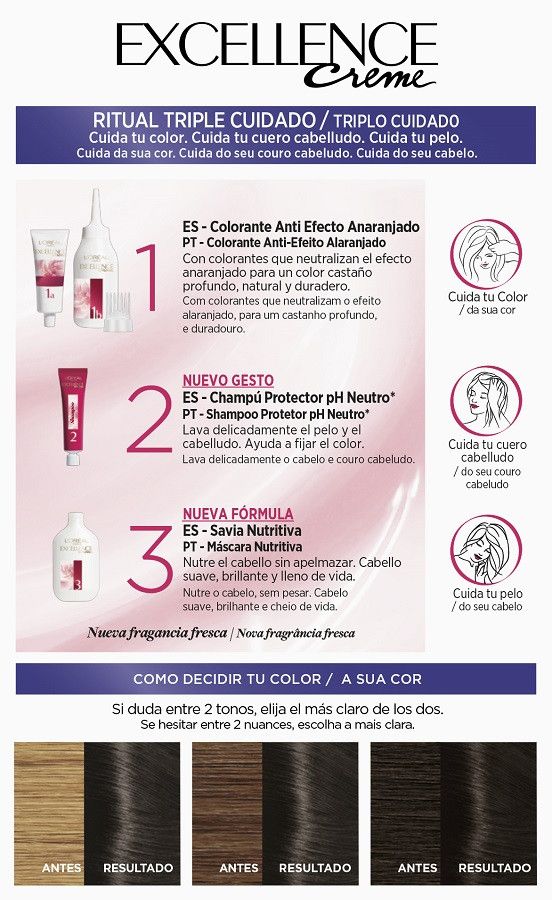 Excellence Creme тамно смеђа боја за косу Боја за косу