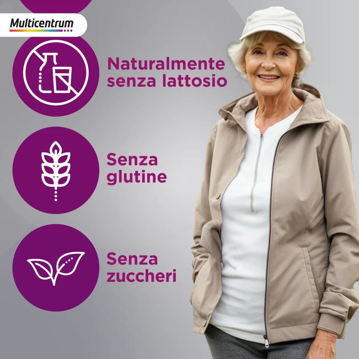 MULTICENTRUM Multicentrum Donna 50 + 30 comprimés Complément alimentaire multivitaminé pour femmes