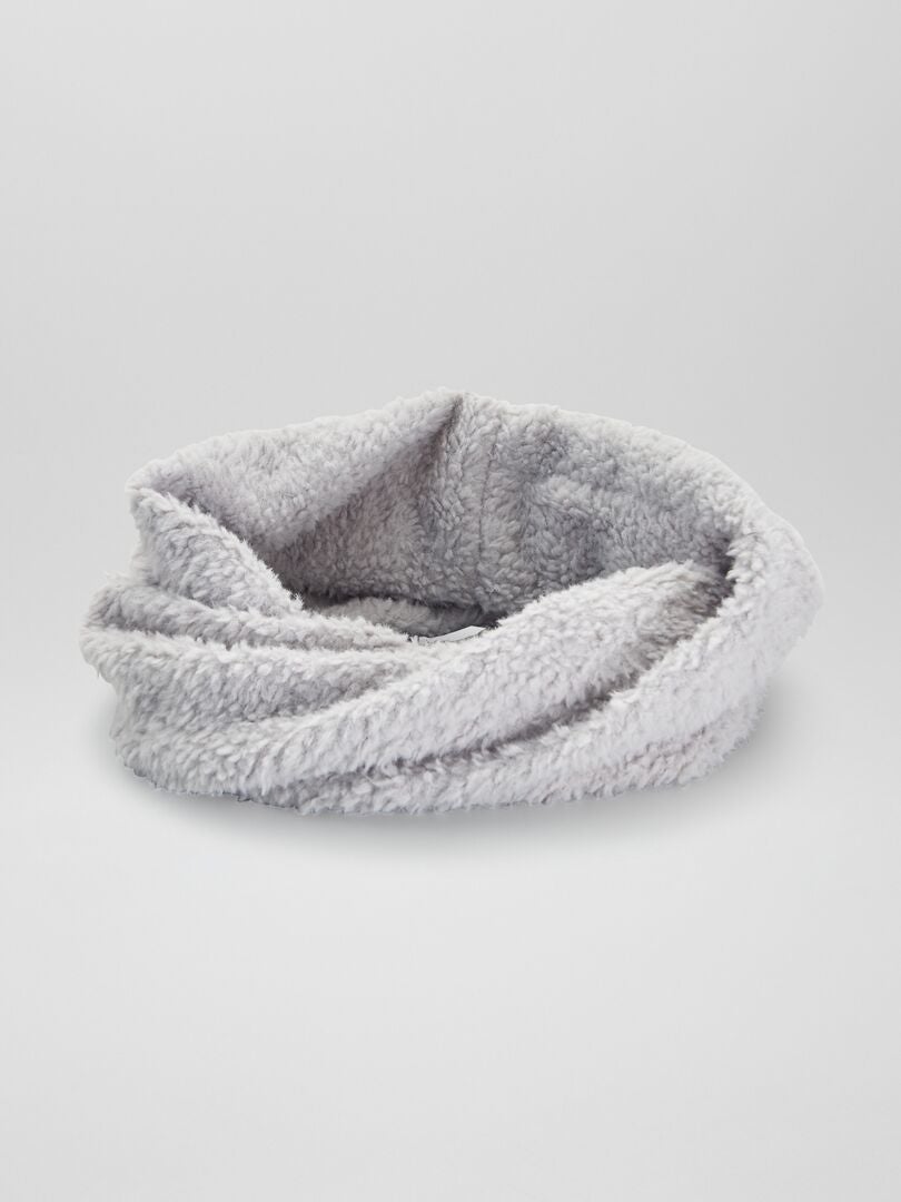 Sherpa-sjaal - GRIJS
