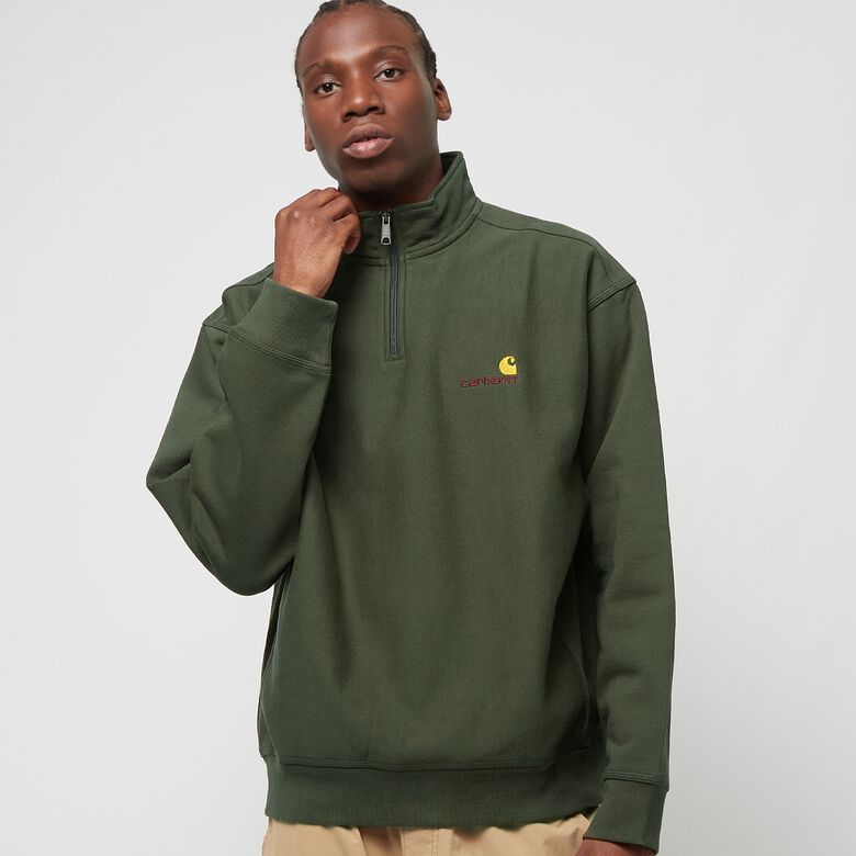 Bluza American Script z zamkiem błyskawicznym do połowy