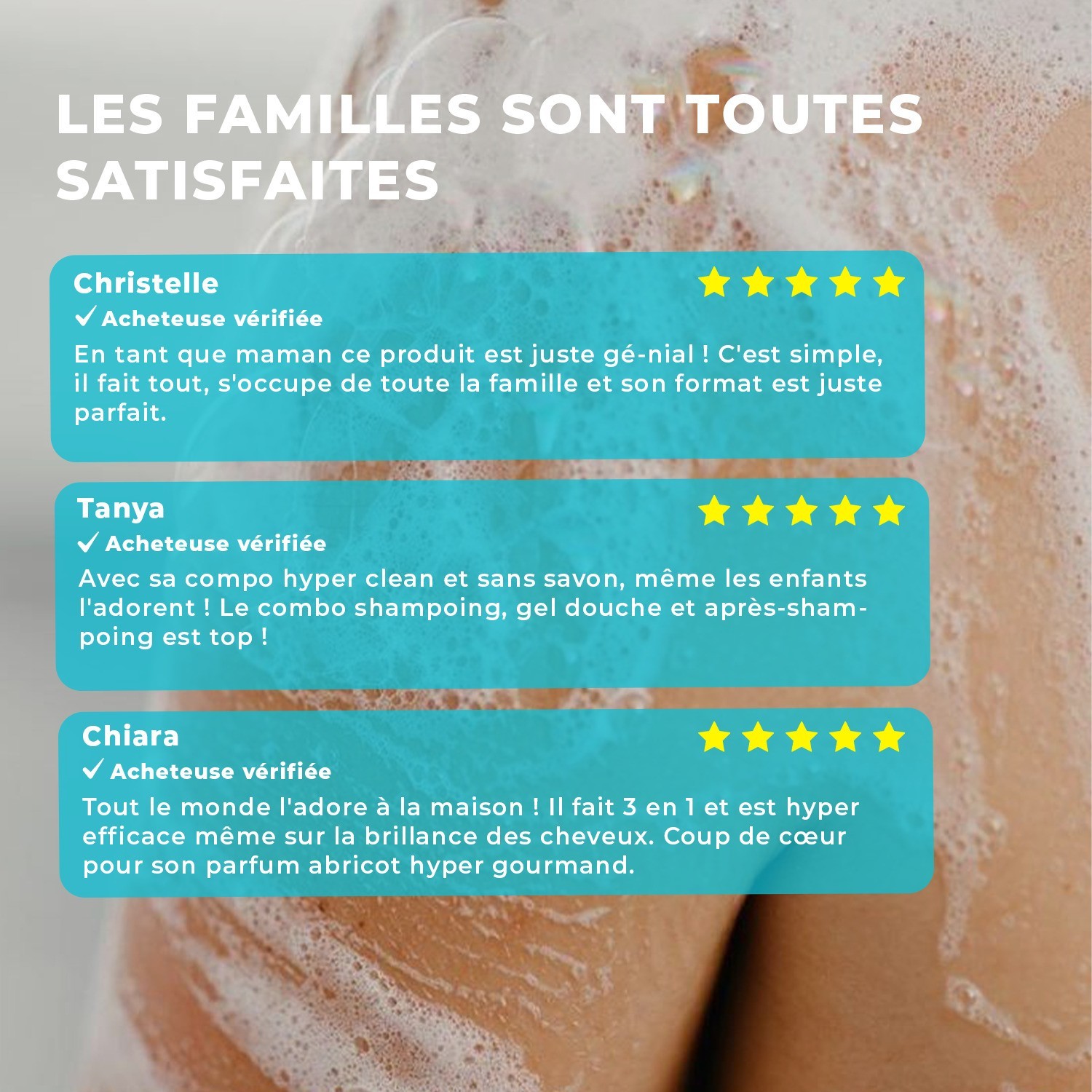 Energie Fruit soin lavant doux corps & cheveux - enfants & adultes - parfum abricot