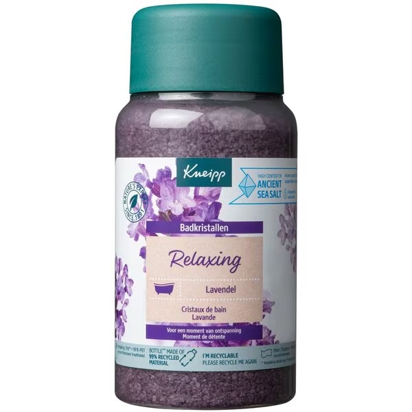 Kneipp sproščujoči kristali za kopel z lavando<br>600g