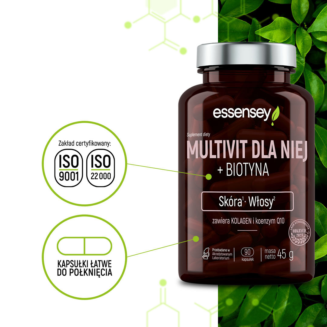 Essensey Multivitaminico per Lei + Biotina