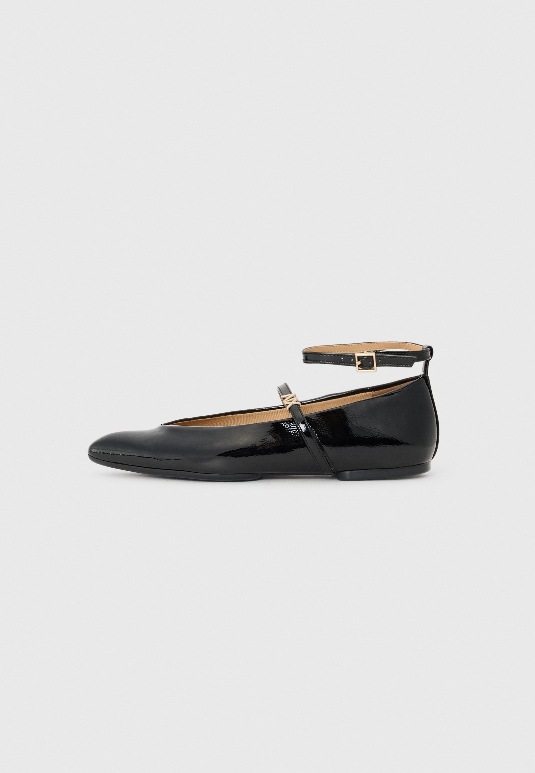 Armani Exchange Ballerinasko - svart