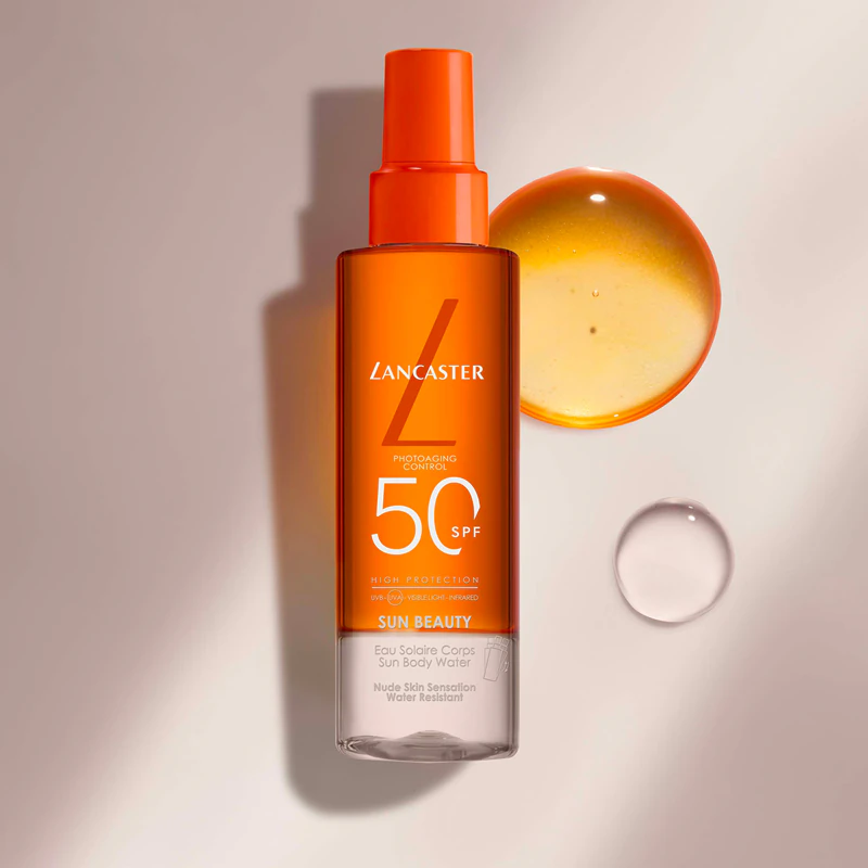 Protetor solar em spray Lancaster Sun Beauty com FPS 50