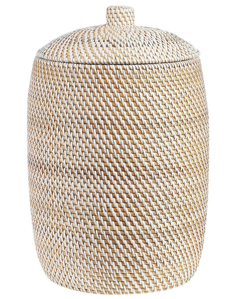 Koszyk do przechowywania rattanowy 40 cm naturalny