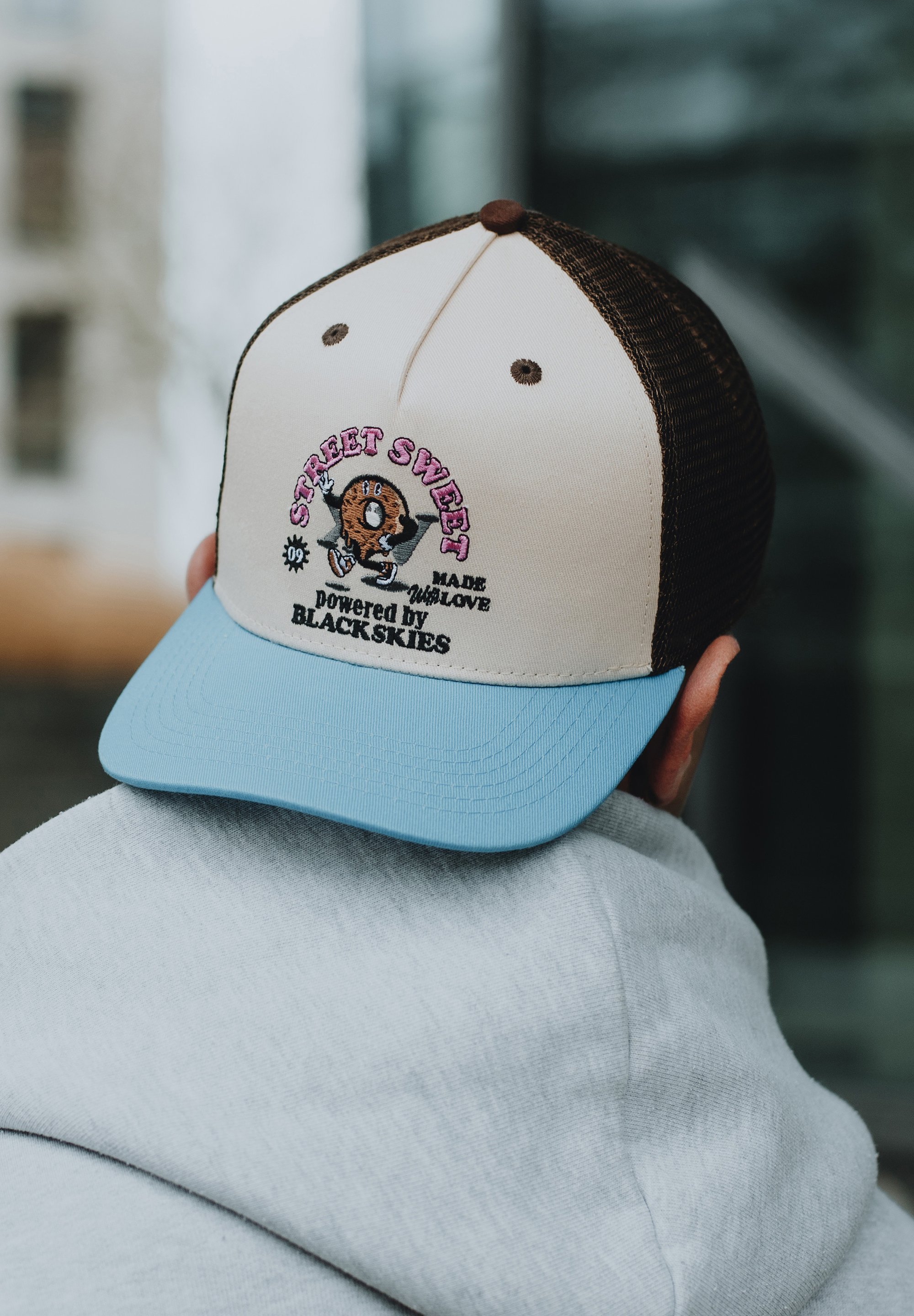 Blackskies 10TH ANNIVERSARY SNAPBACK - Cap - braun