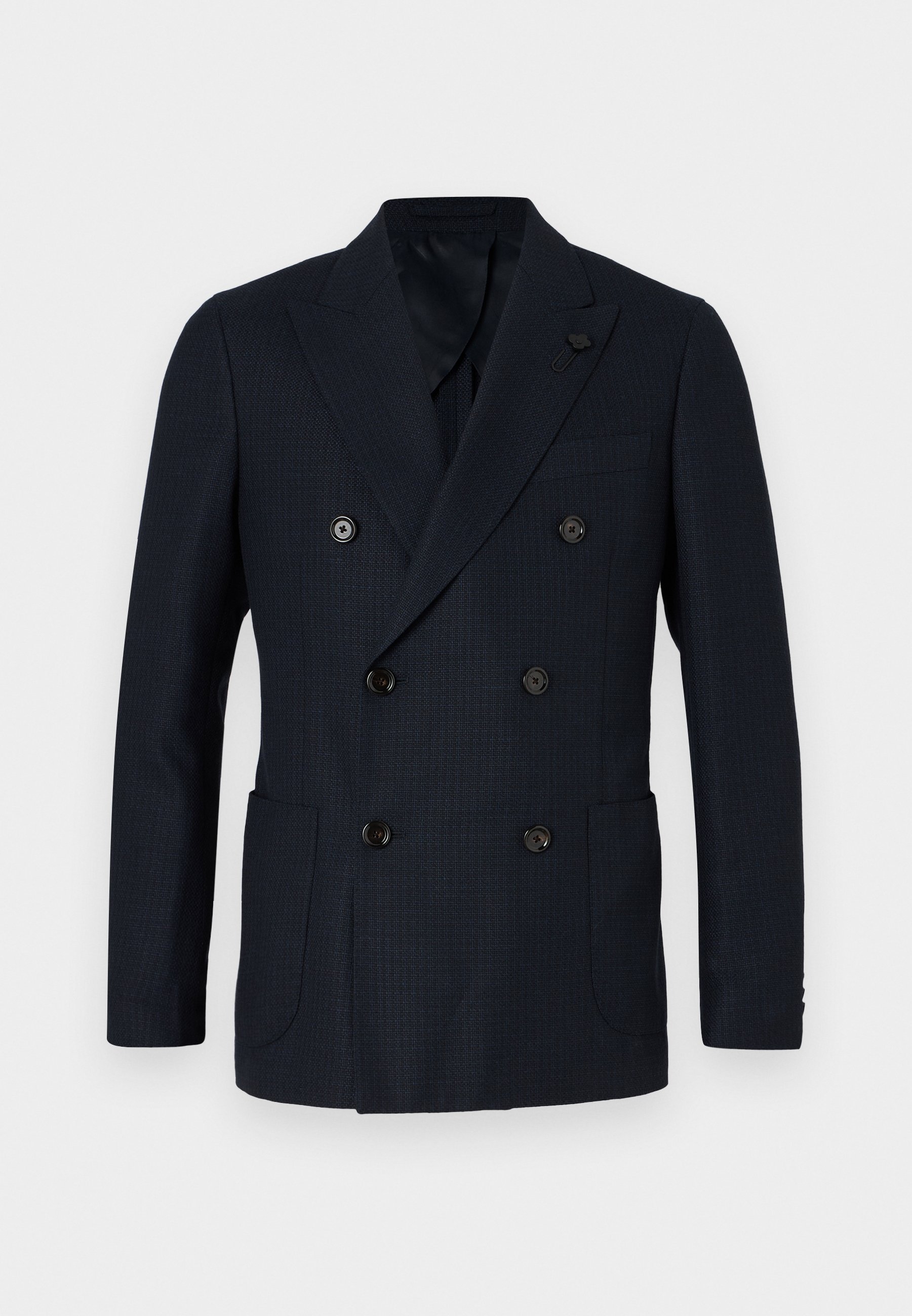 LARDINI ICONIC DROP HERENLAKAS - Colbert - marineblauw
