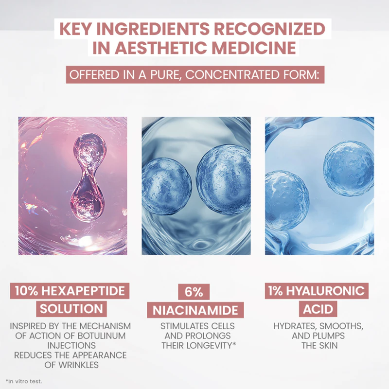 Avène Hyaluron Activ Procedure Tightening Serum - sérum proti vráskam s 10% hexapeptidovým roztokom a liftingovým účinkom