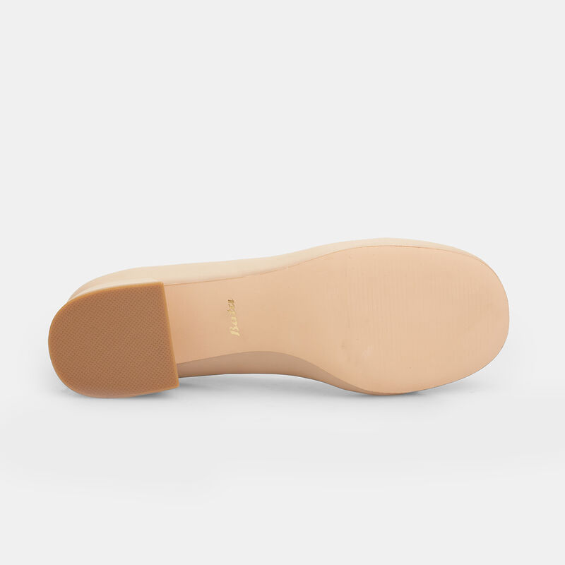 Baleriny damskie na obcasie 3,5 cm