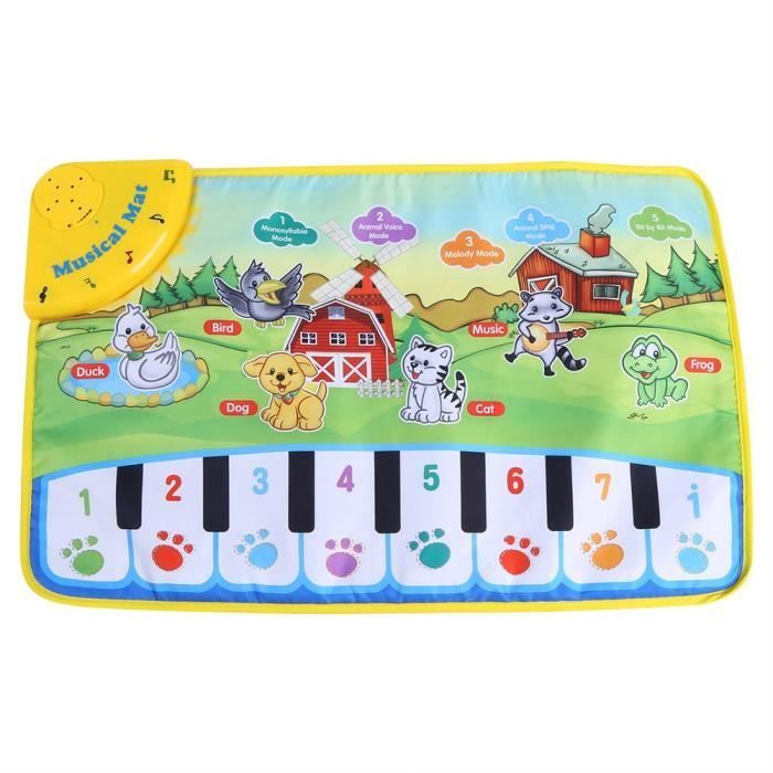 Baby-Musikmatte, pädagogisches Musikspielzeug ---SEC