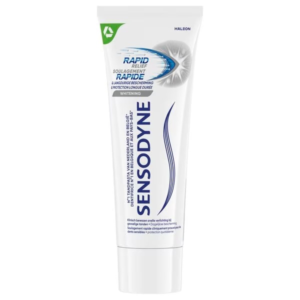 Sensodyne Rapid Relief belilna zobna pasta<br>Medicinski pripomoček - 75 ml