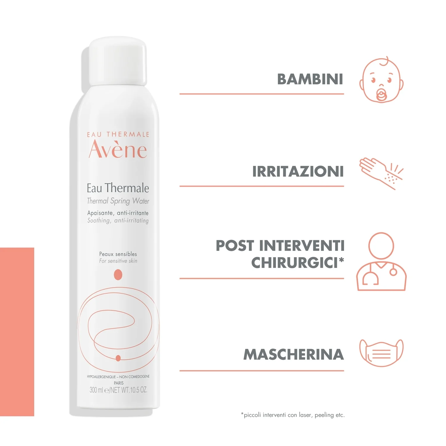 Acqua termale Acqua Termale Avène Spray - Spray viso idratante