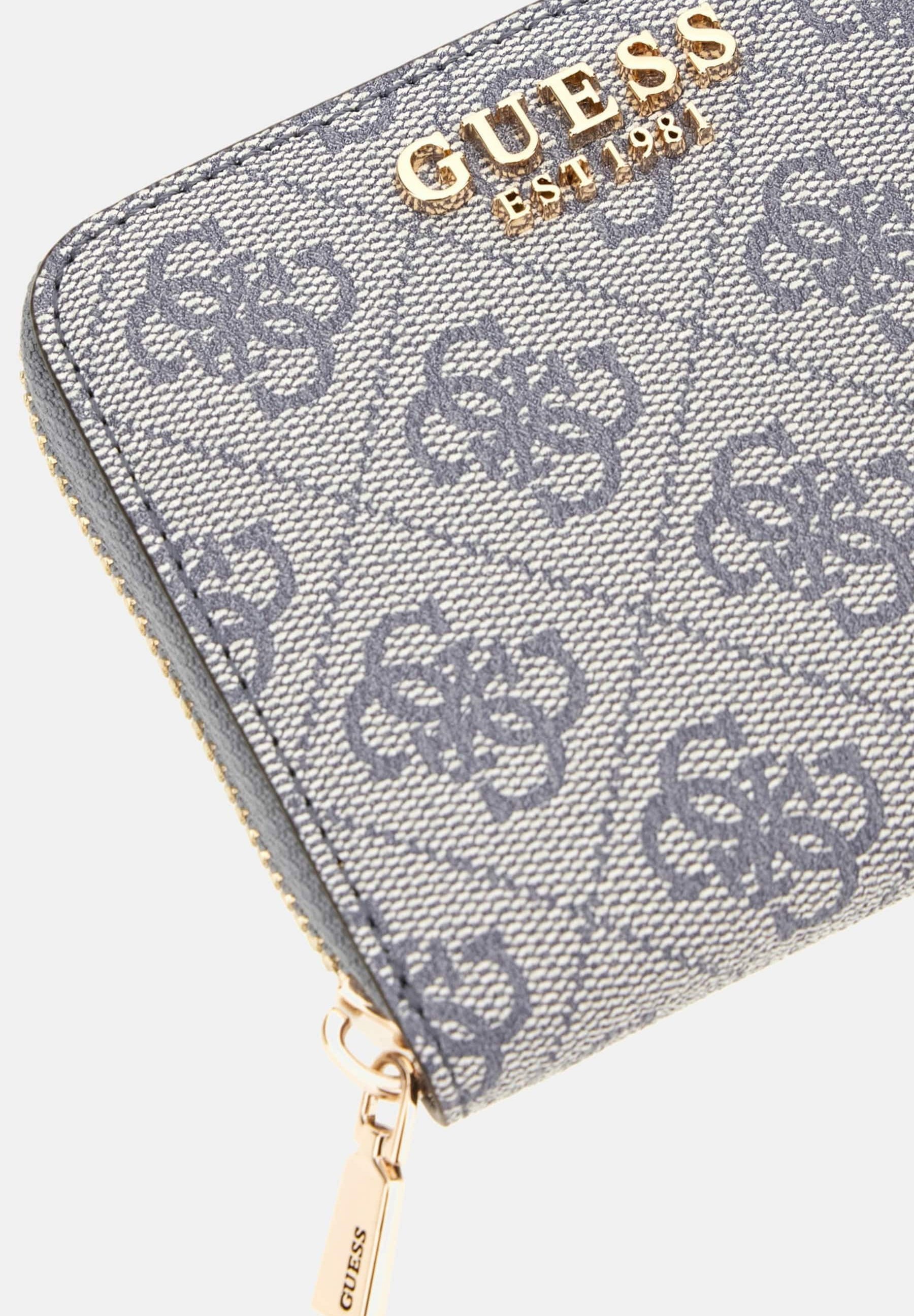 Guess MINI-KATYA MIT LOGO - Portemonnee - Himmelblau