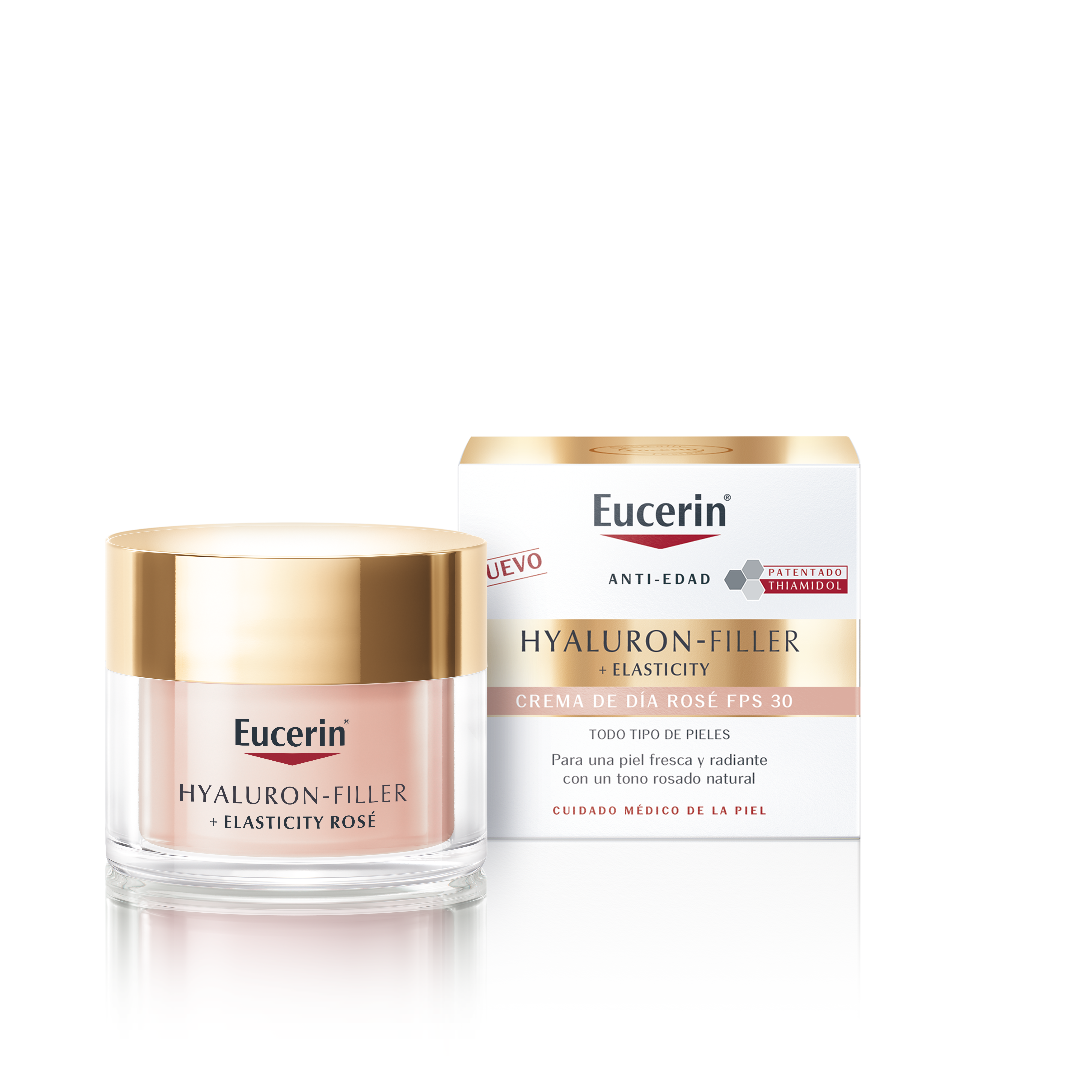 Hyaluron-Filler Elasticity Rose дневна крема SPF 30 Креме против бора и старења