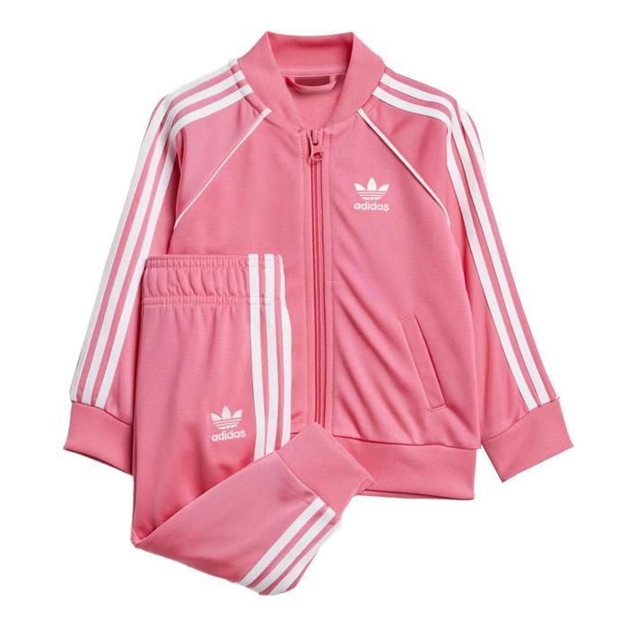 Chándal rosa Adidas para niña IR6857