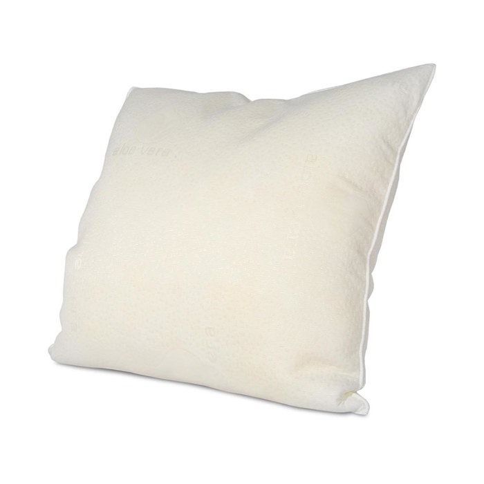 Lot de 2 oreillers Flocons 60x60 cm Mémoire de forme