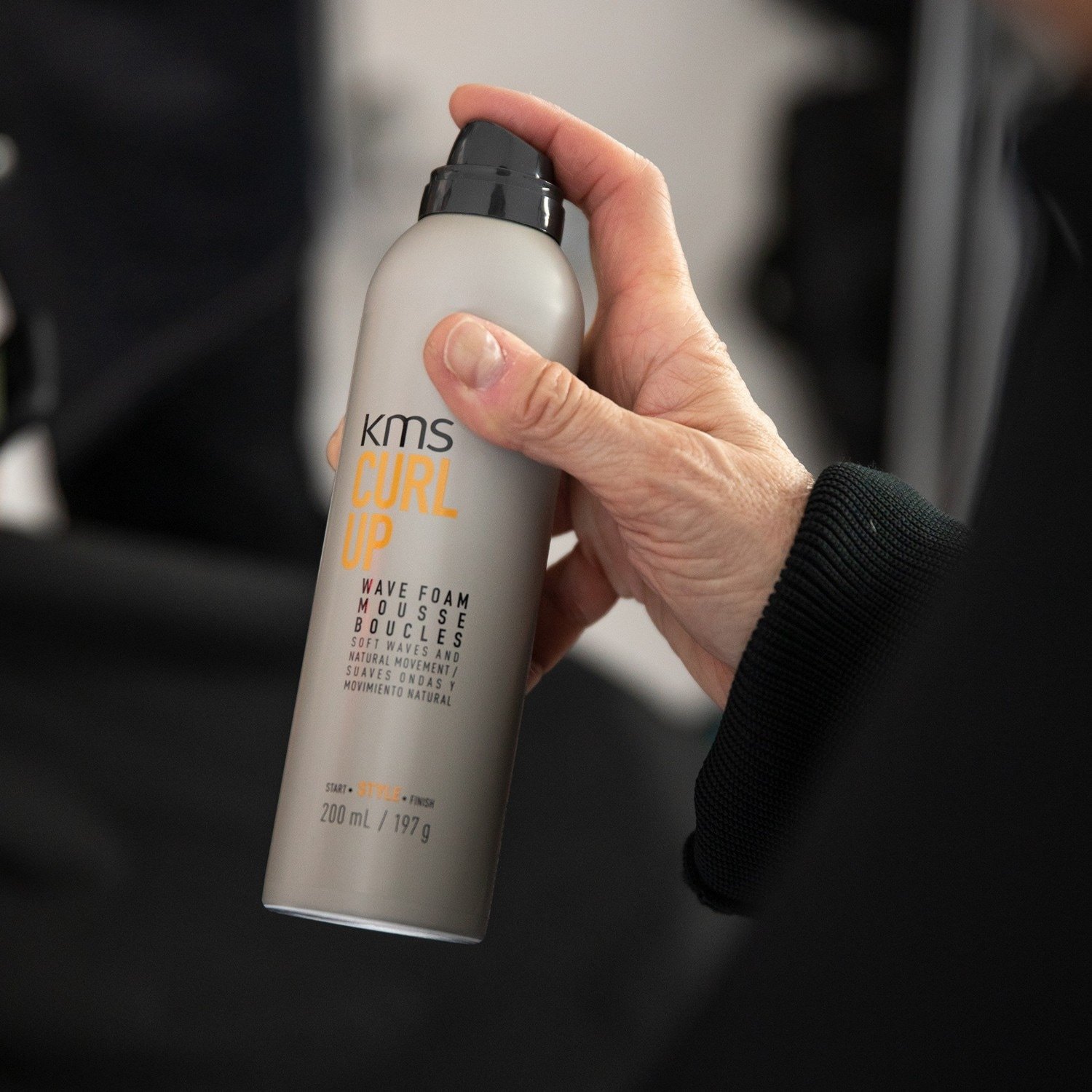 KMS matu putas lokām un viļņiem - 200 ml