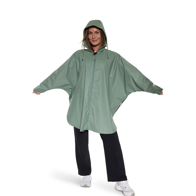 Zeit 2: Regencape gegen Kapuze tauschen