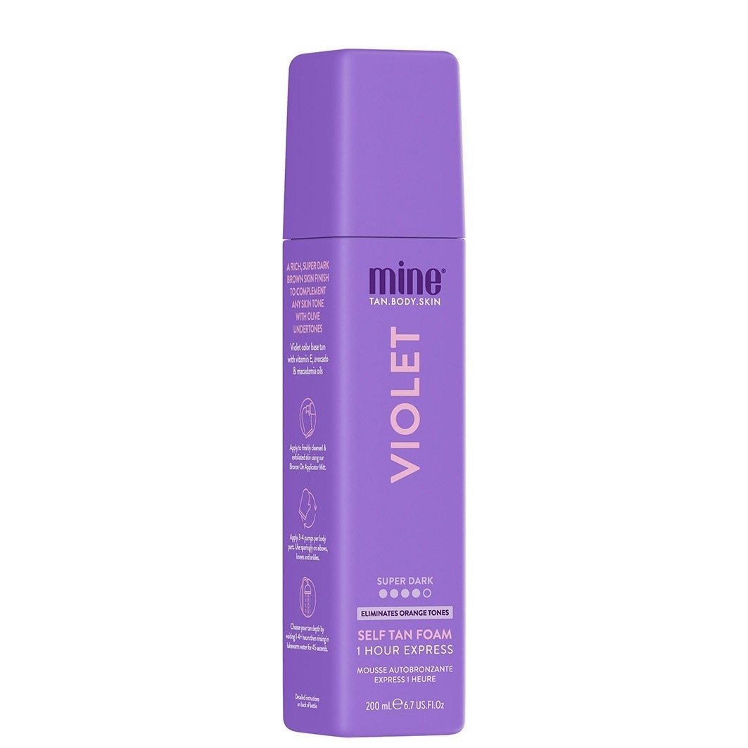 MineTan önbarnító színkollekció Violet - 200 ml