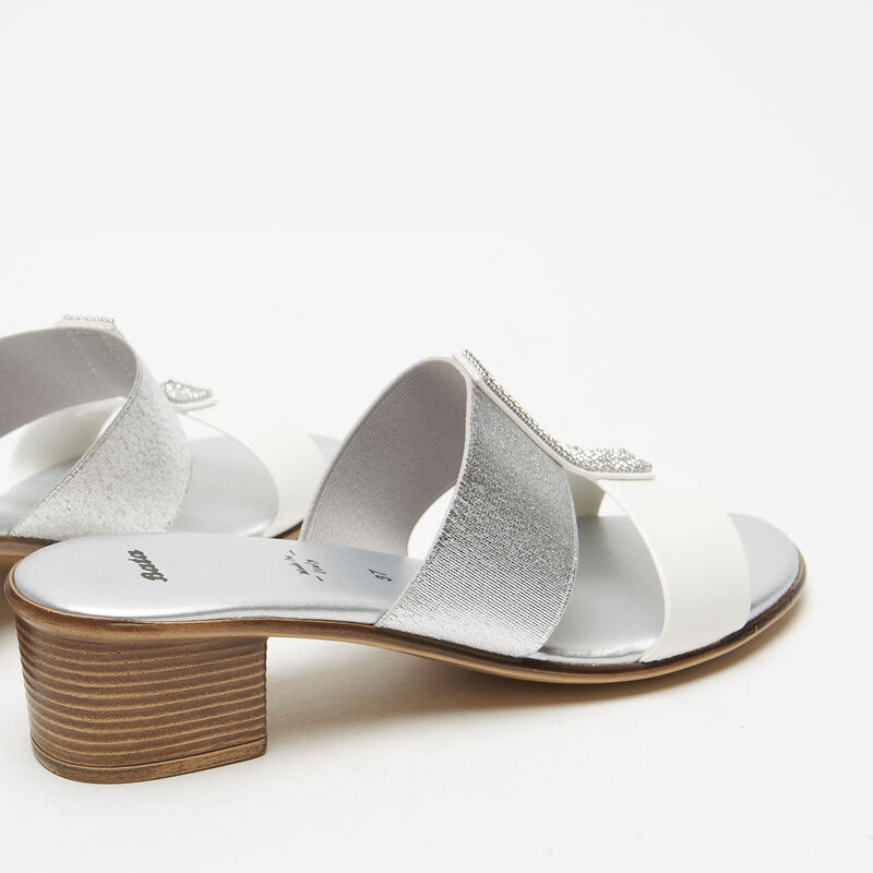 Dammulor med midiklack och strass