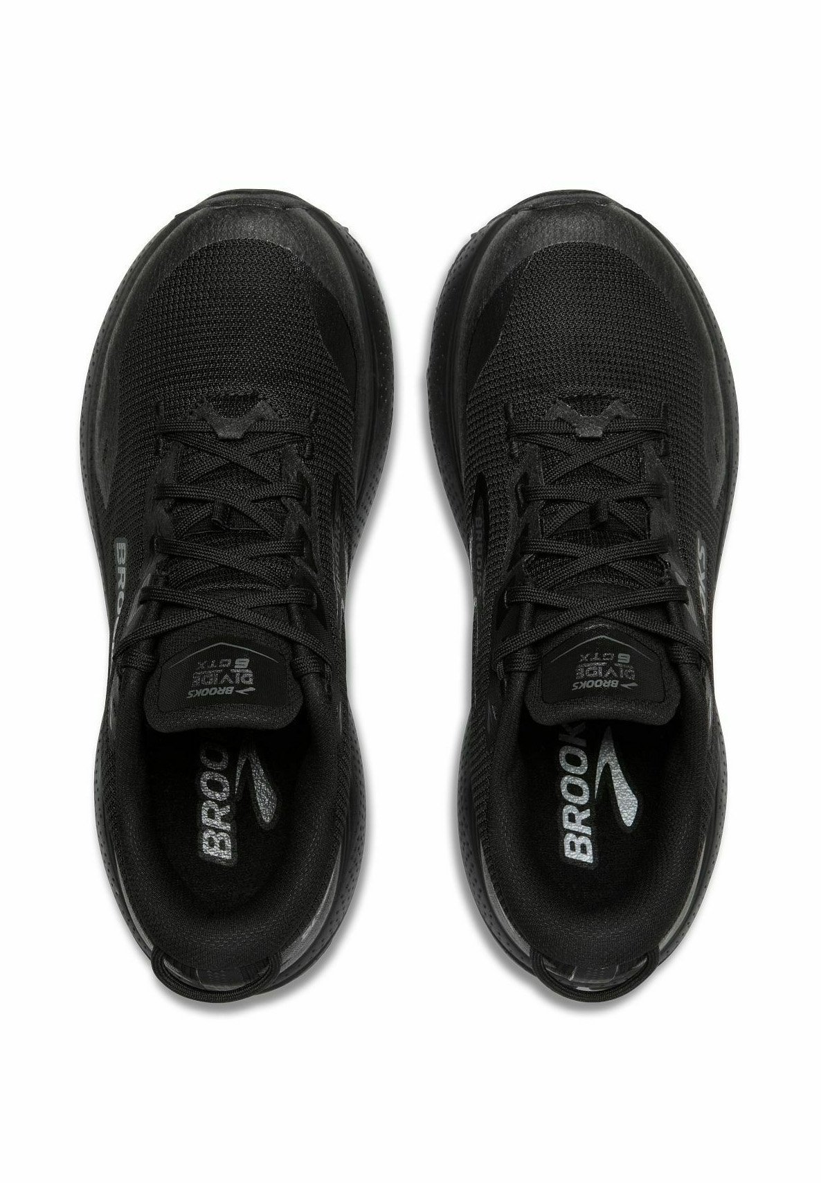 Brooks DIVIDE 6 GTX - Trailrunning schoenen - zwart zwart ebbenhout
