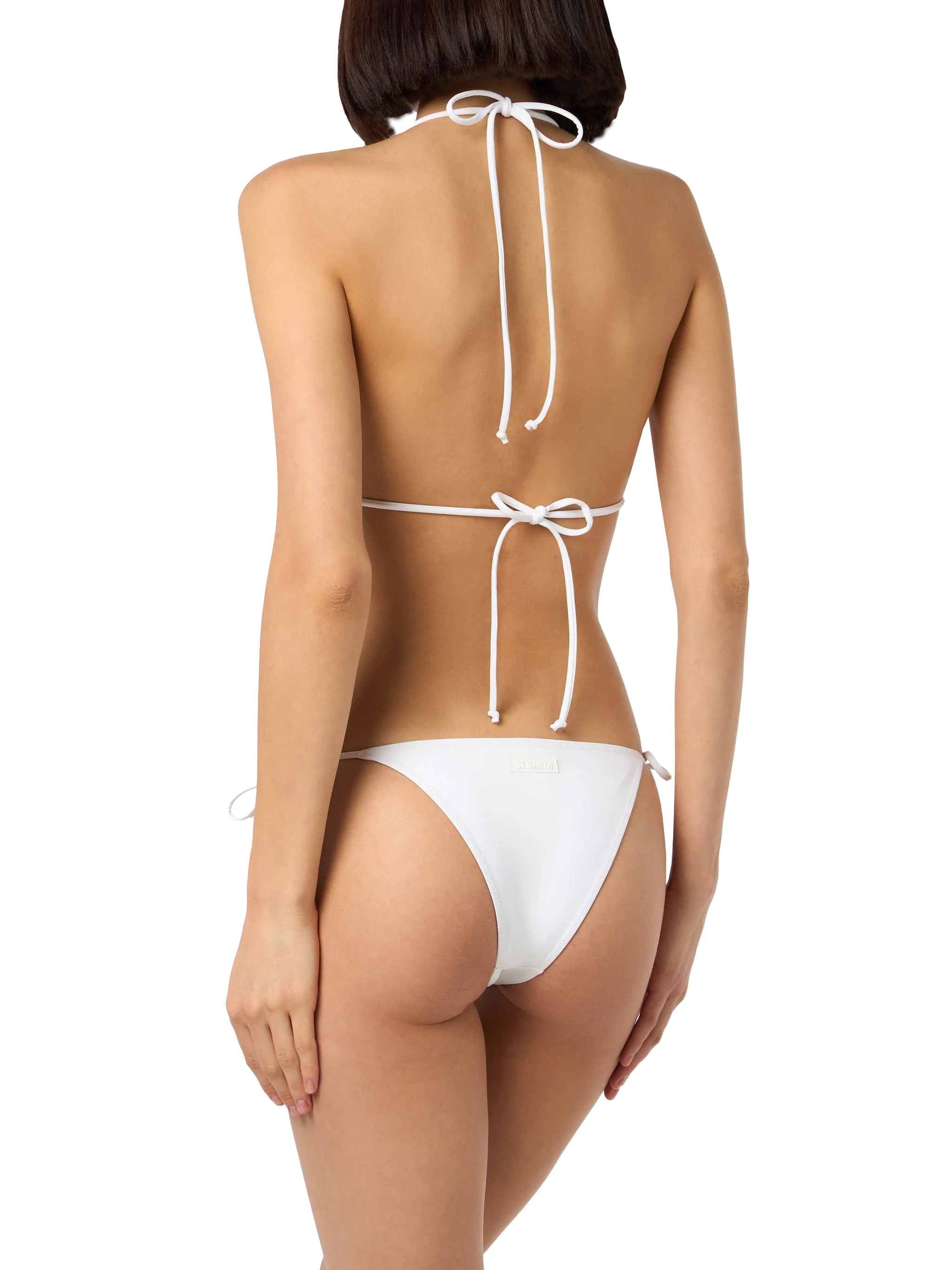Leah Marielle witte driehoekige bikini voor dames