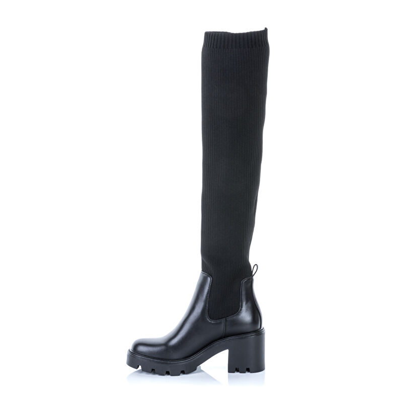  Schwarze Damenstiefel