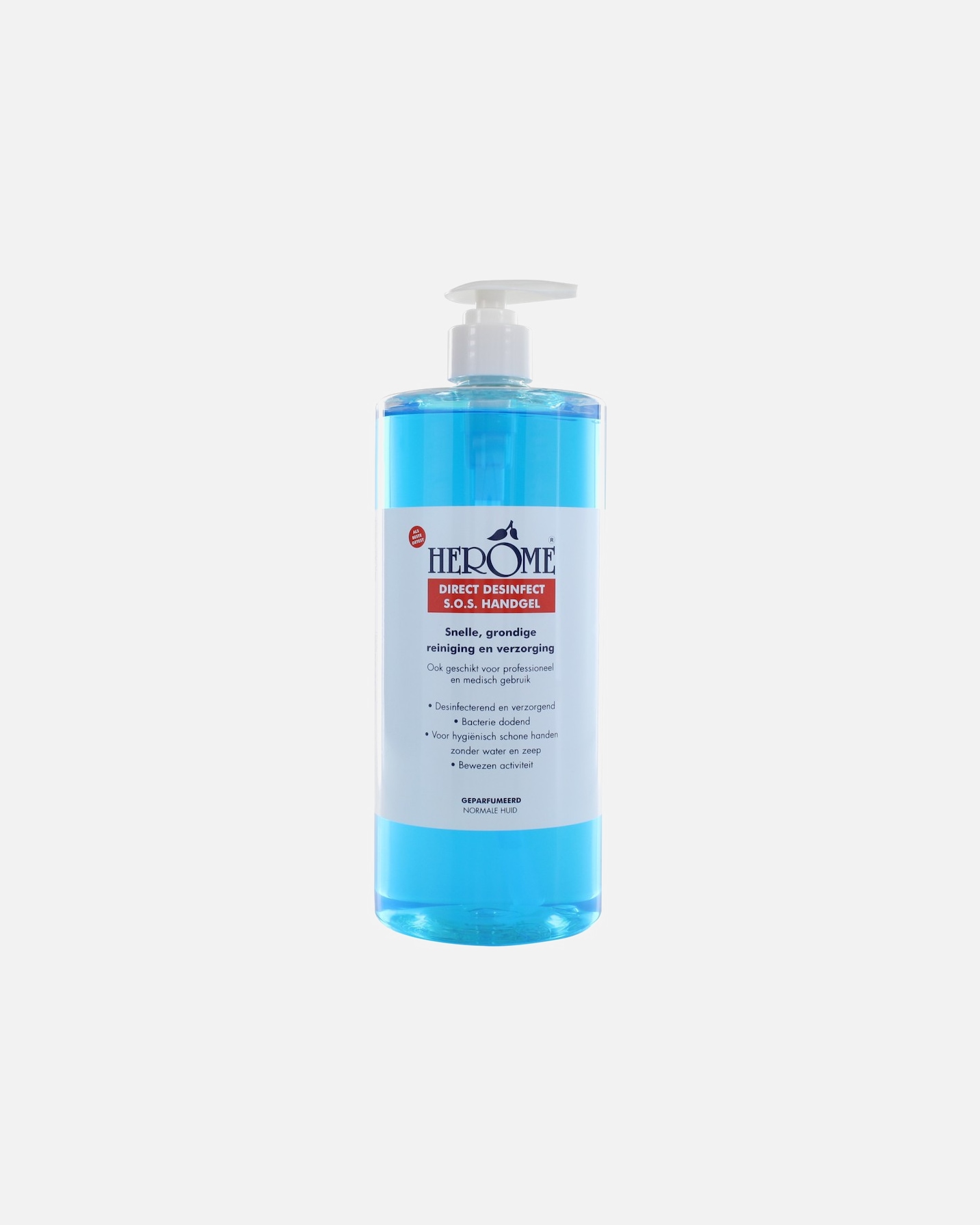Gel limpiador de manos Herome Cosmetics, cuidado de manos, desinfección directa, doble acción - 200 ml