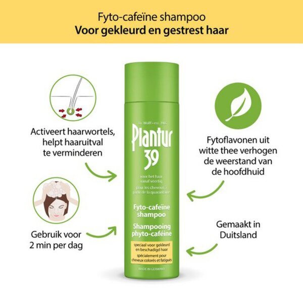 Plantur39 Kofeínový šampón na farbené vlasy<br>250ml