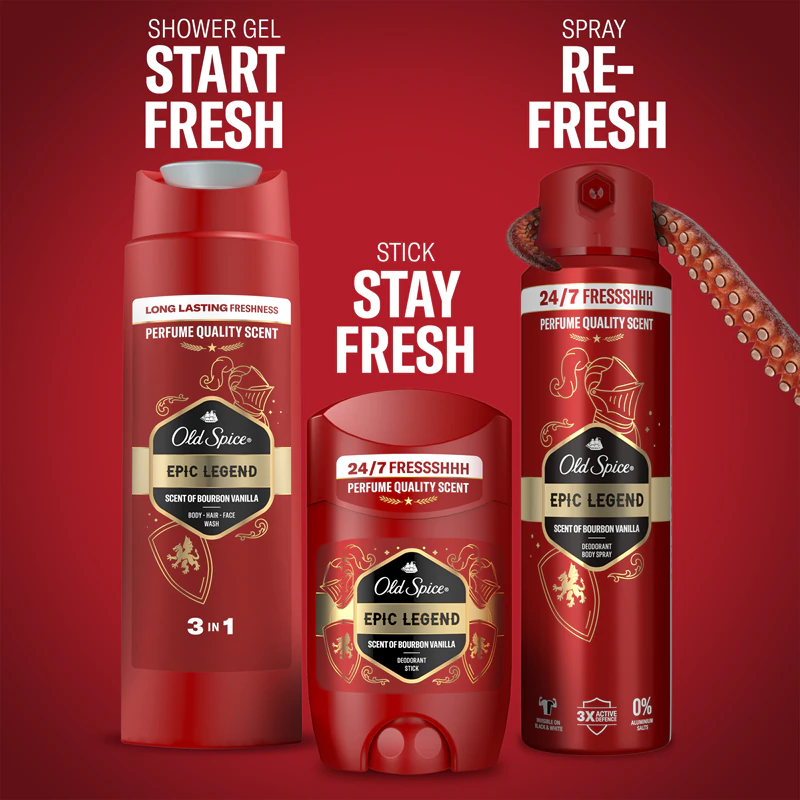 Old Spice Epic Legend Knight cadeauset voor mannen