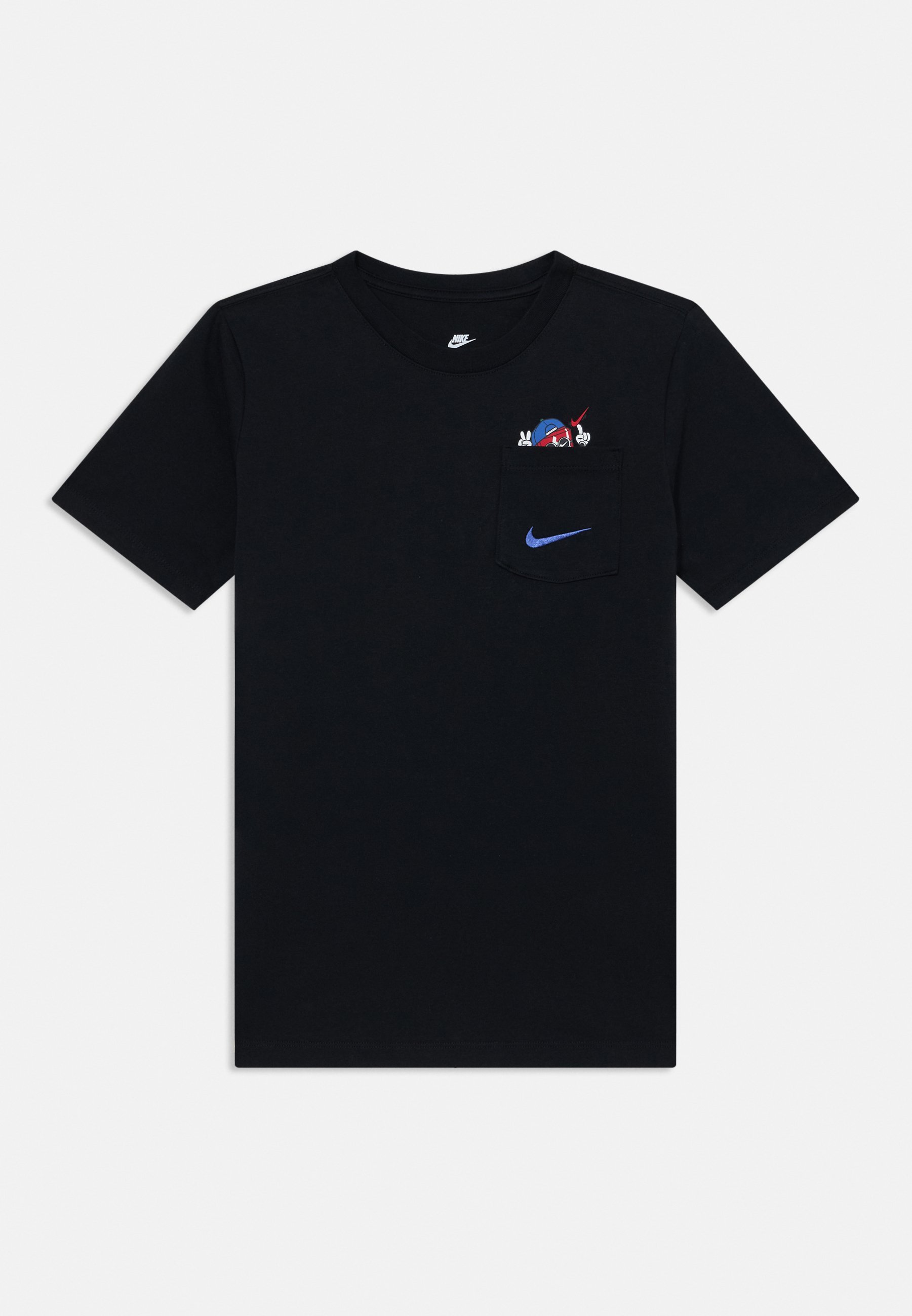 Nike Sportswear TEE BOXY UNISEX - T-shirt stampata - nera