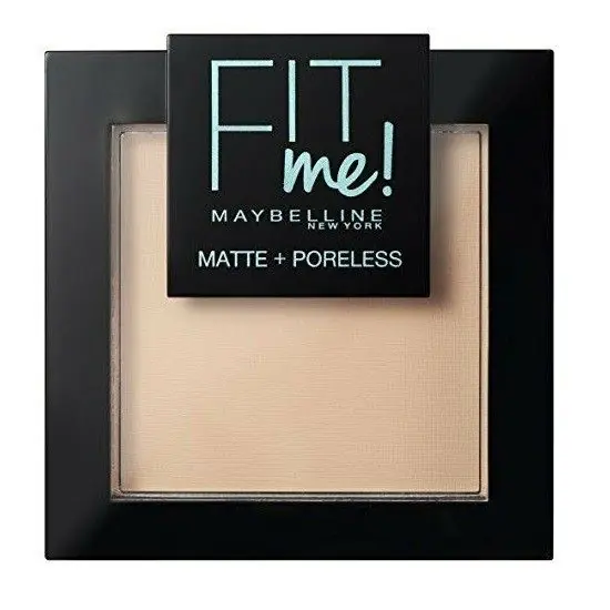 Maybelline Fit Me Matt & Poreless Puder do twarzy, 115 Ivory
