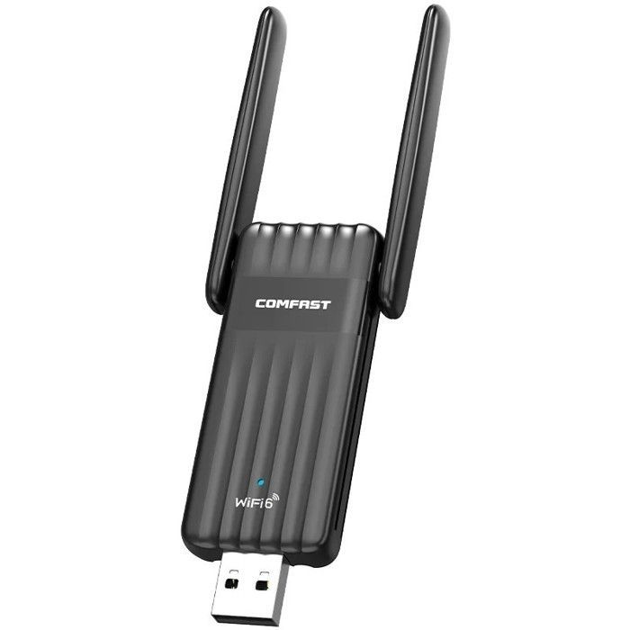 Adaptador USB WiFi 6 - RNCYN - BT 5.3 - Doble banda 2.4/5G - Sin necesidad de controladores - Para portátil - Inalámbrico