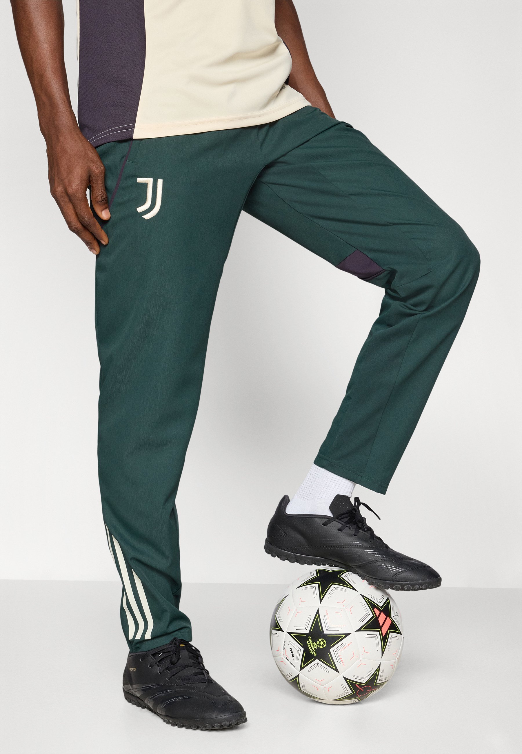 Pantalon adidas Performance JUVENTUS - Tenue de club - Vert anthracite