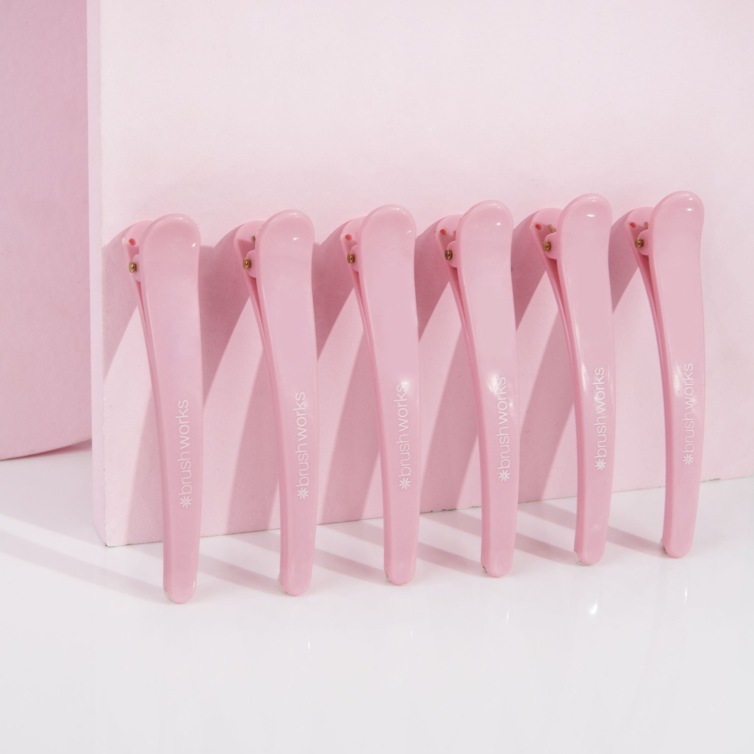 Brushworks Lot de 6 pinces de séparation pour cheveux