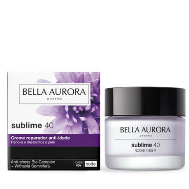 Bella Aurora Sublime 40 Night vlažilna in obnovitvena nočna krema 50 ml 50 ml