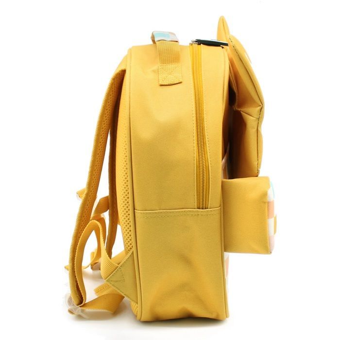 Kinderrucksack – Les Déglingos – Cyranos der Fuchs – 32 cm – Recyceltes Polyester – Gelb