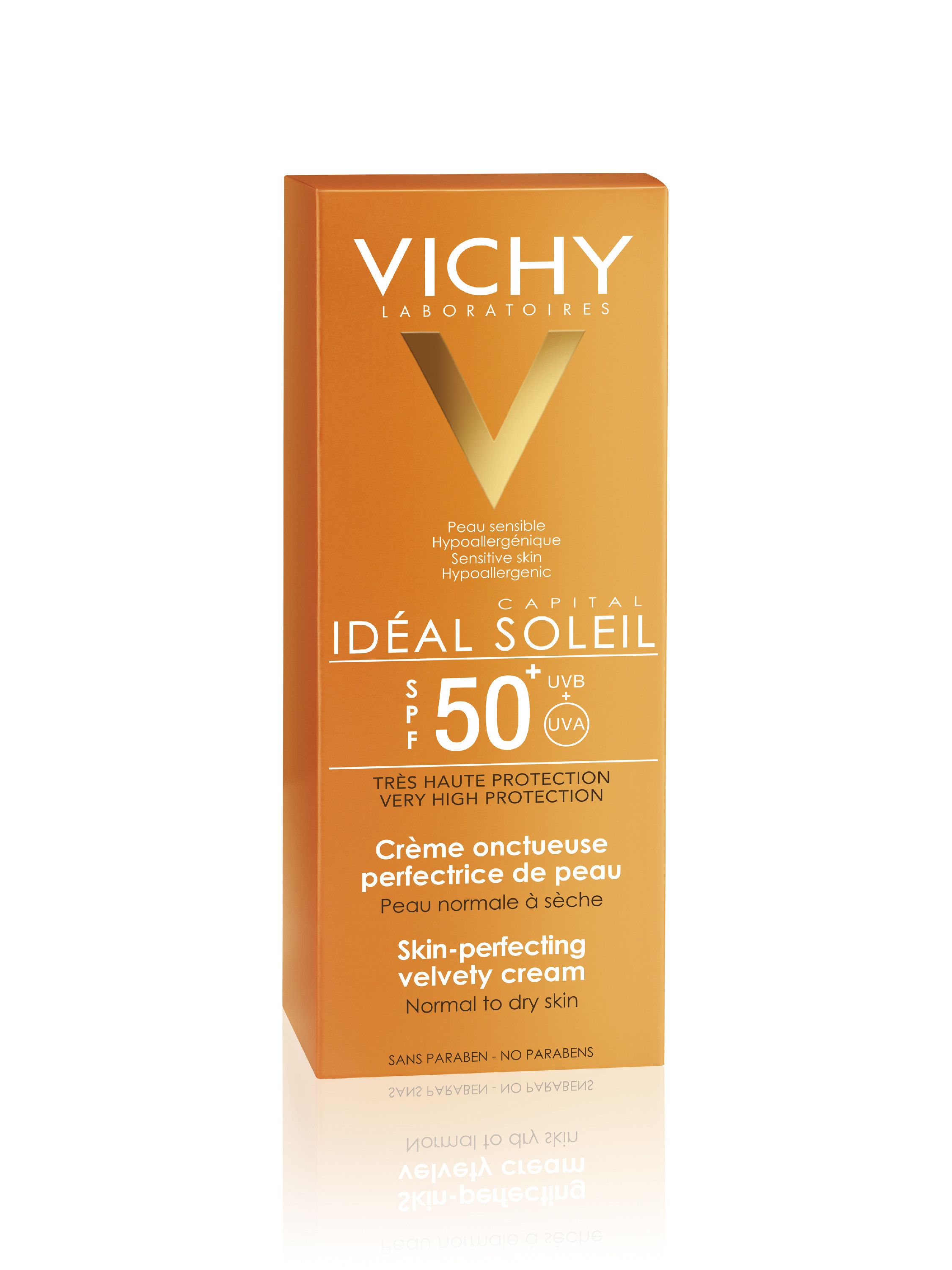 Capital Soleil krém na tvár SPF50 Ochrana pred slnkom z lekárne