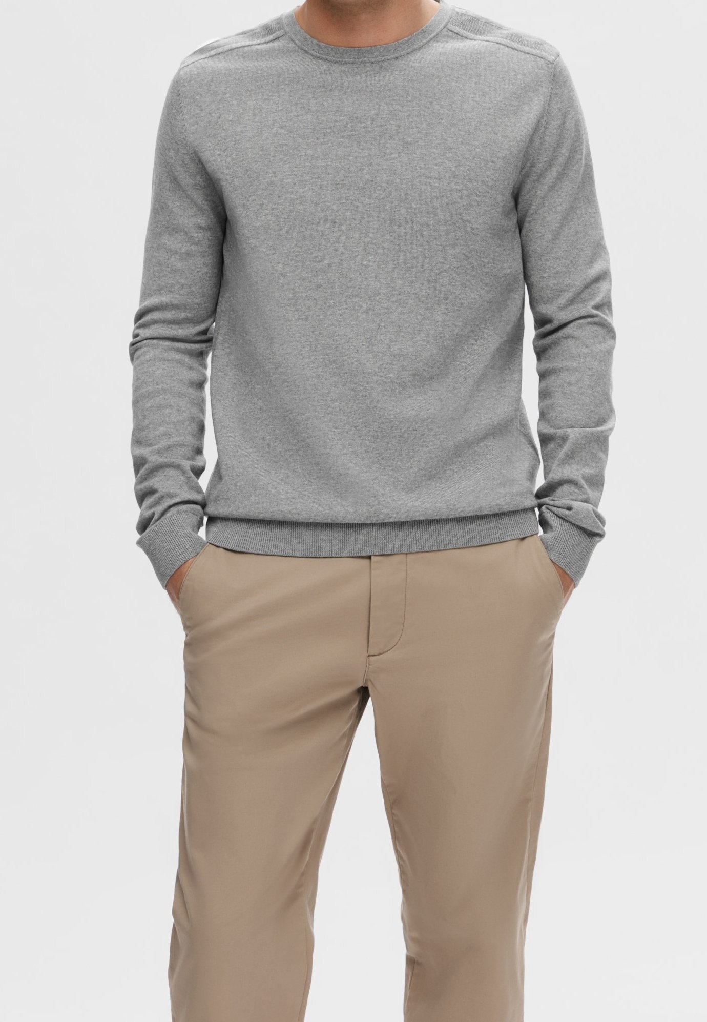 Selected Homme trui - grijs