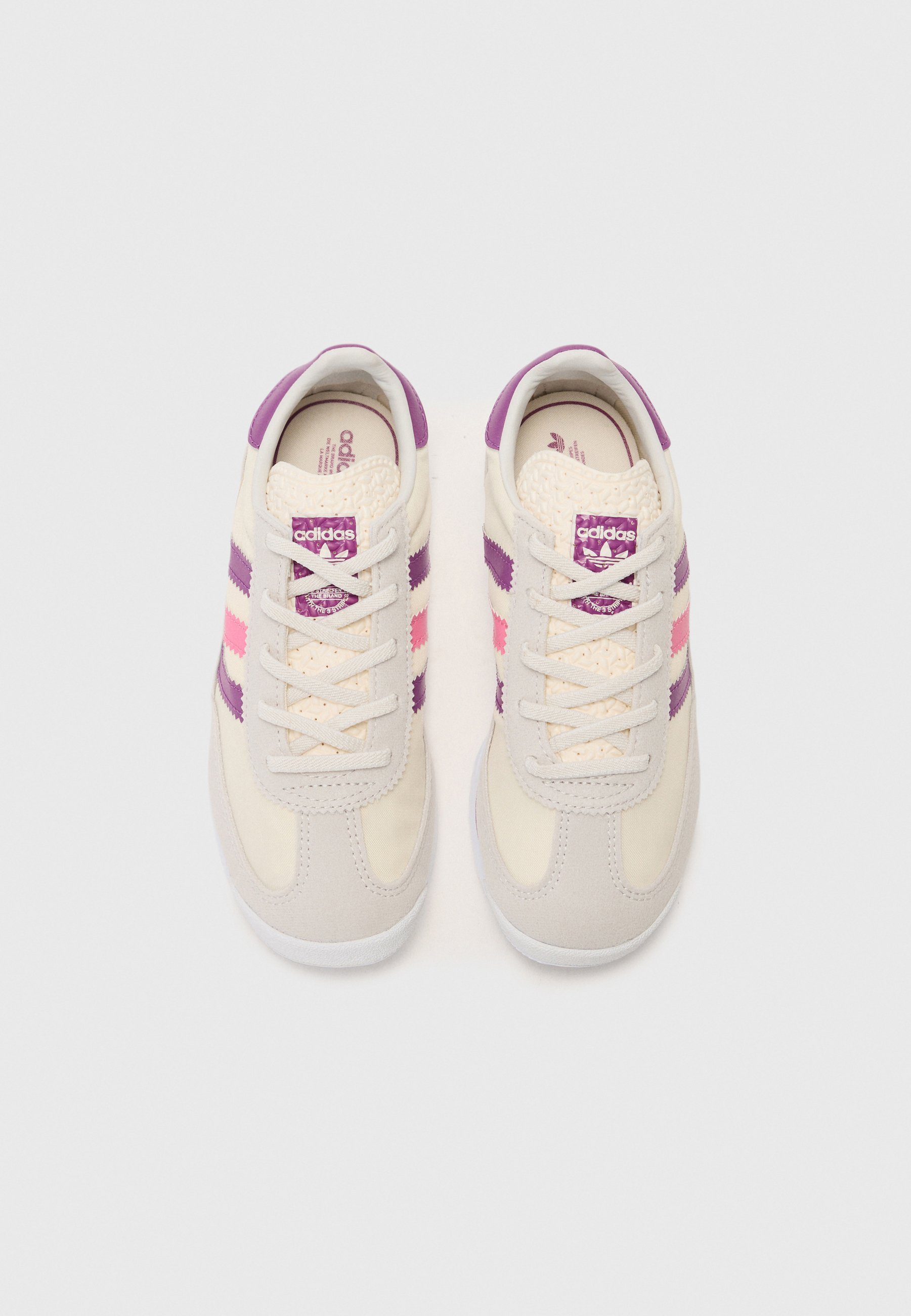 adidas Originals UNISEXE - Baskets - Fusion blanc craie/mauve riche/rose