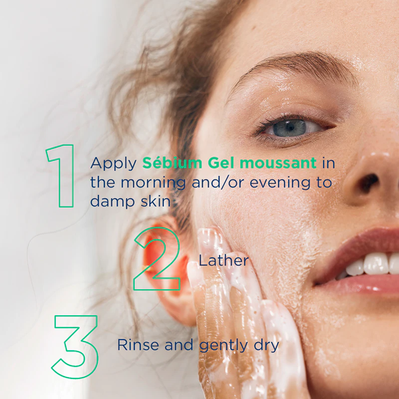 Bioderma Sébium Gel Moussant Actif gel de limpeza profunda para pele oleosa e problemática