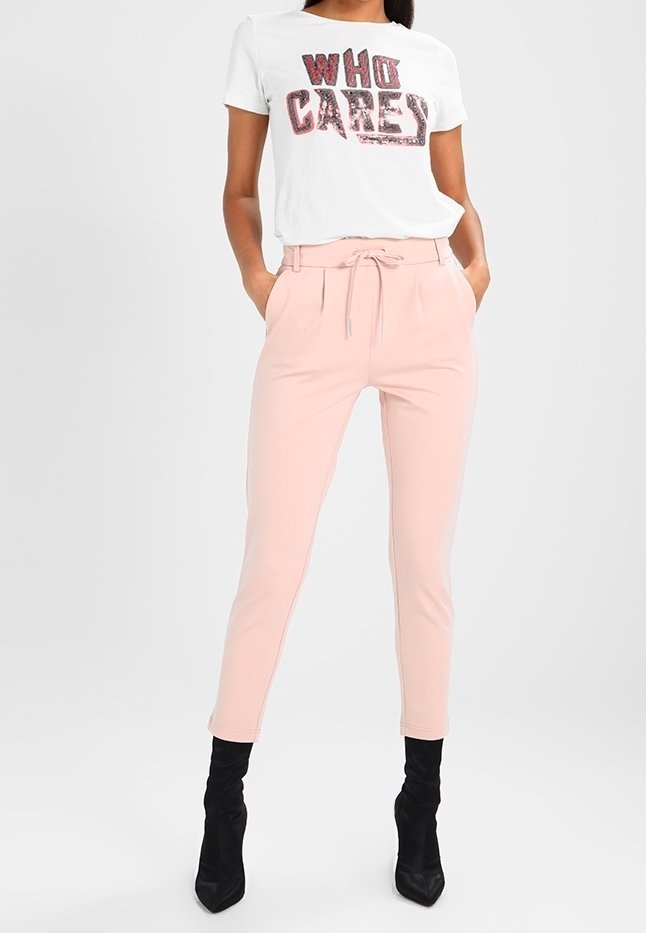 Pantaloni della tuta ONLY - rosa chiaro