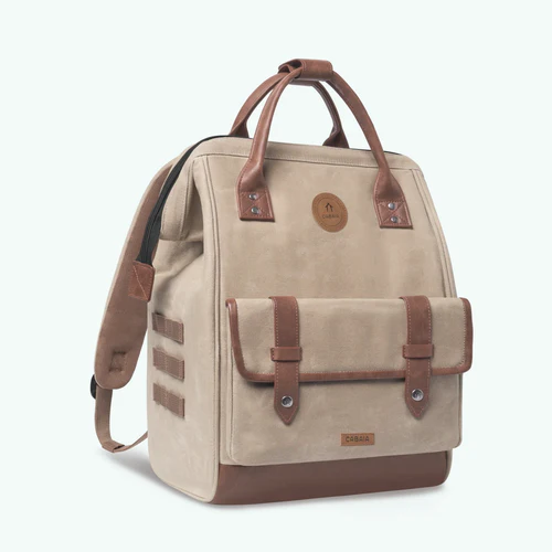 Cabaia Adventurer Medium Ryggsäck med Beige Flik