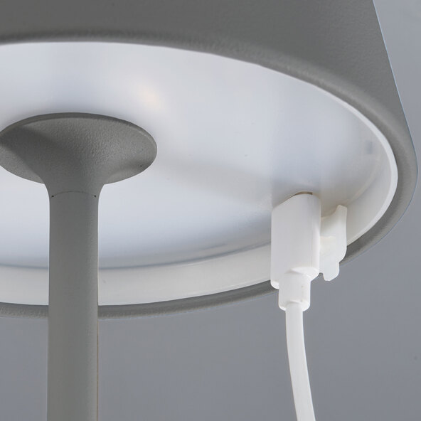 LED Akku-Tischleuchte Cosenza mit RGB-Farbwechsel, 2er Set