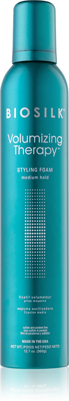 Espuma modeladora volumizadora Biosilk média