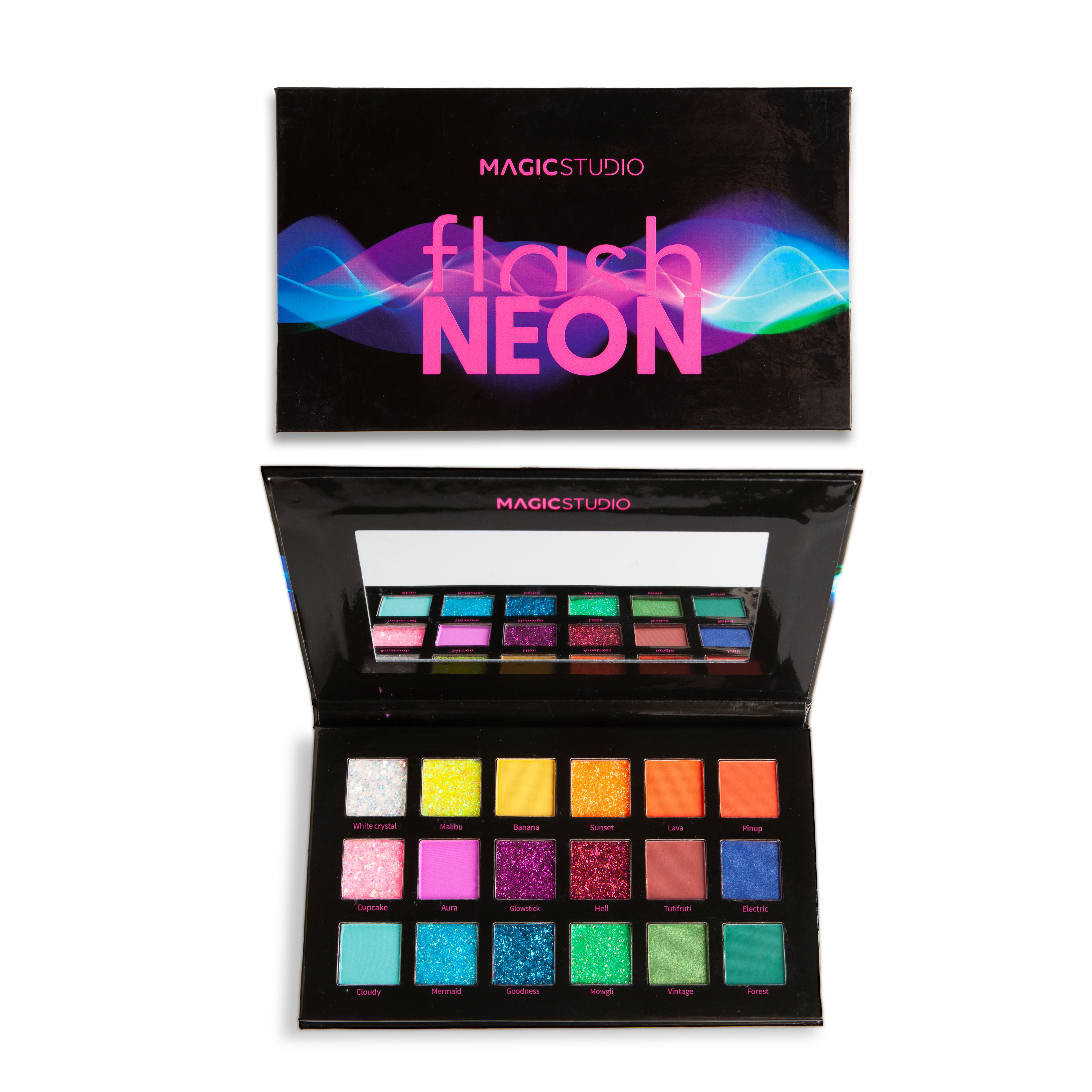 Neonska paleta sjenila za oči Palete sjenila za oči i šminka