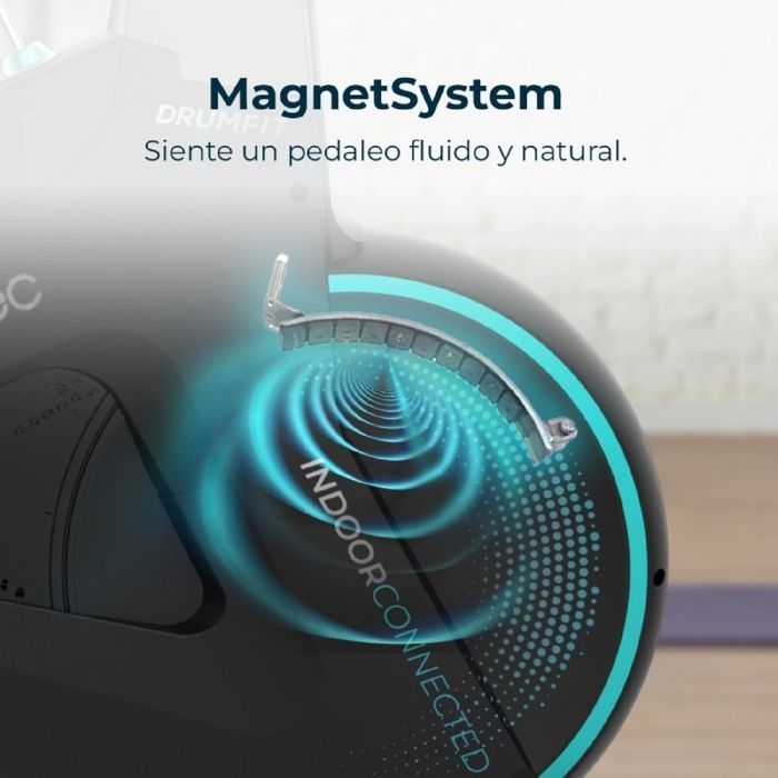 Bicicleta estática conectada Cecotec DrumFit Indoor 10000 MagnoMotor