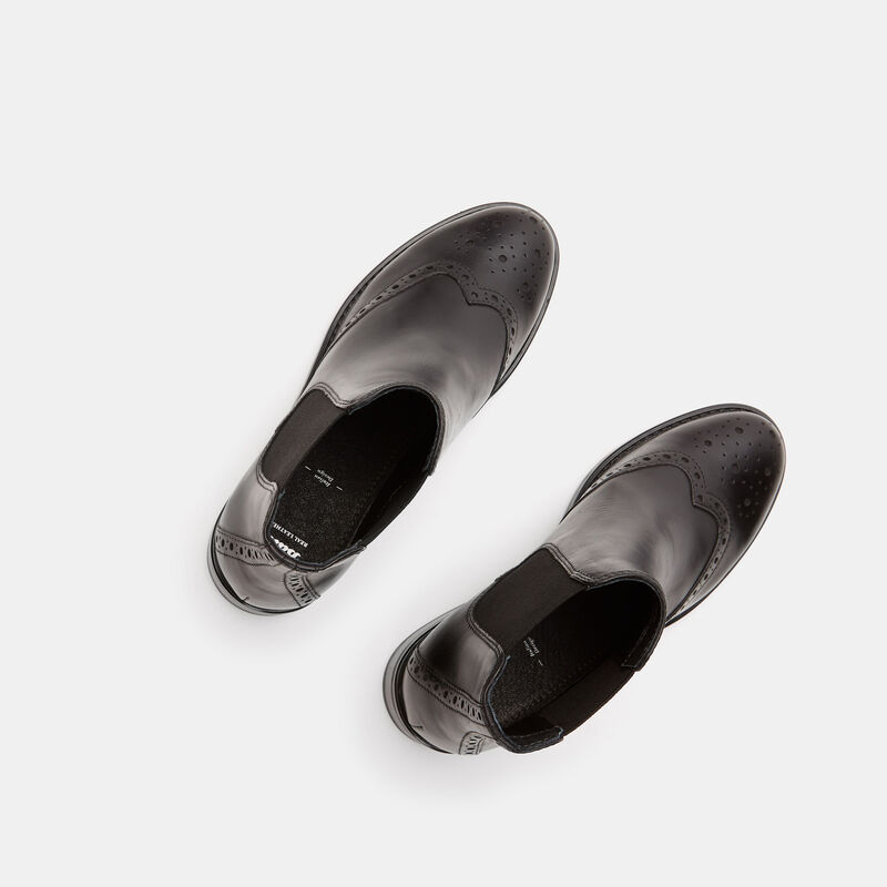 Chelsea boots van echt leer